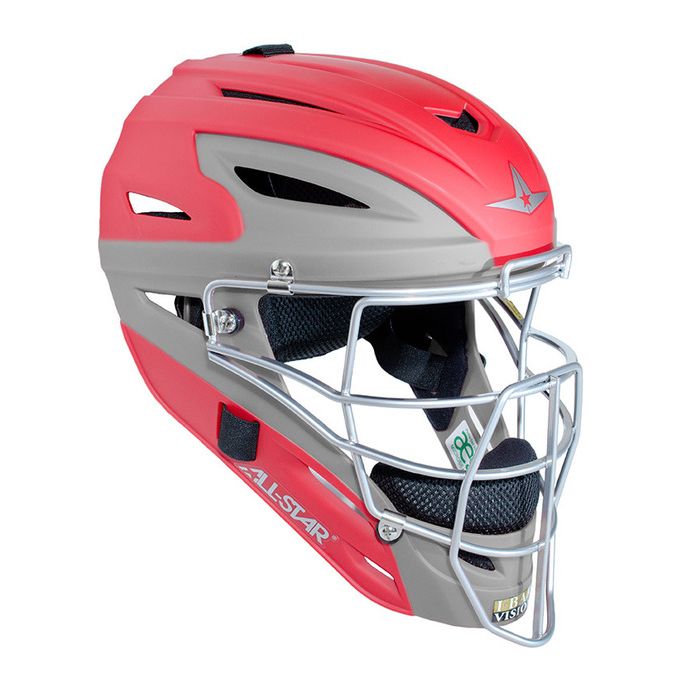 All Star System7 Axis Hockey Style Catcher's Helmet: MVP2500 / MVP2510