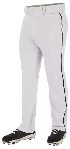 CHAMPRO Men's Triple Crown 2.0 Open Bottom Piped Baseball Pants